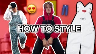 How to Style OVERALLS  Fall 2017 TREND [upl. by Sletten791]