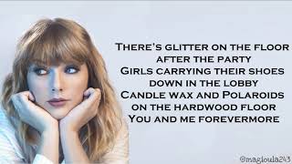 Taylor Swift  New Years Day Lyrics [upl. by Docila]