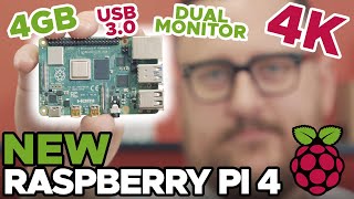 NEW Raspberry Pi 4 vs 3B 4k 4GB DualDisplay [upl. by Flieger]