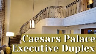 Caesars Palace Las Vegas  Julius Executive Duplex Suite [upl. by Tisha680]