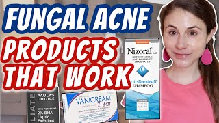 TOP 5 FUNGAL ACNE PRODUCTS THAT WORK Dr Dray [upl. by Novia299]