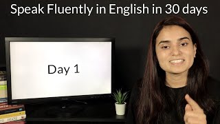 Speak Fluently in English in 30 days  Day 1  Learn With Sam And Ash [upl. by Lothar]