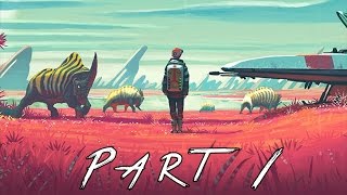 No Mans Sky Walkthrough Gameplay Part 1  Planets PS4 [upl. by Yole]