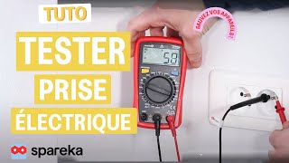 Comment tester une prise de courant avec un multimètre  astuce bricolage DIY [upl. by Galloway]