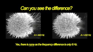 Sound Frequencies in Water A440 Hz vs A432 Hz [upl. by Patrick]