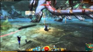 Tequatl  Tail Flail achievement GW2 [upl. by Lurlene]