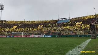 Recibimiento clásico Bicampeón 2018  Hinchada Peñarol [upl. by Martita]