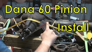 Dana60 Pinion Install DIY [upl. by Quartis]