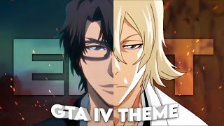 Aizen x Urahara  GTA IV Theme Edit [upl. by Macdougall]