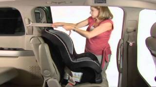 Forward Facing Child Seat Installation [upl. by Aehsel]