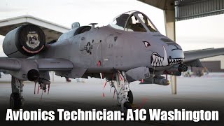 Avionics Technician A1C Washington [upl. by Pucida553]