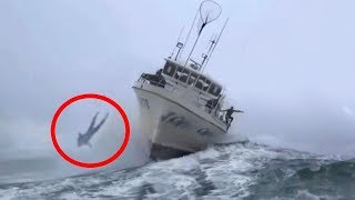 5 Horrifying Boat Crashes Caught On Camera [upl. by Kihtrak]