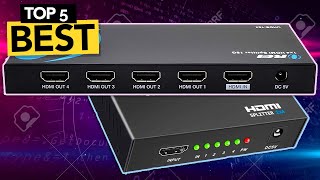 ✅ Best HDMI Splitter 2024  Buyers Guide [upl. by Repsag]