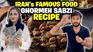 Iran’s Famous Food GHORMEH SABZI Recipe  Thebangashfamilyvlogs [upl. by Akinit]