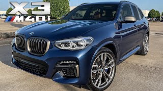 2021 BMW X3 M40i Walkaround Review  Exhaust Sound amp Launch Control [upl. by Ahsiem]